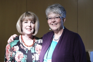 From left: Deborah Boulware O'Neal, PhD, Doris Ravotas, PhD.
